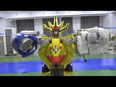 Power Rangers Wildforce <strong>Megazord</strong> transformation 파워레인저 정글포스 로봇 변신