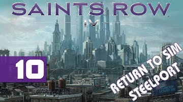 Saints Row 4 - Walkthrough - Return To Sim Steelport - Part 10 - Dying Cow