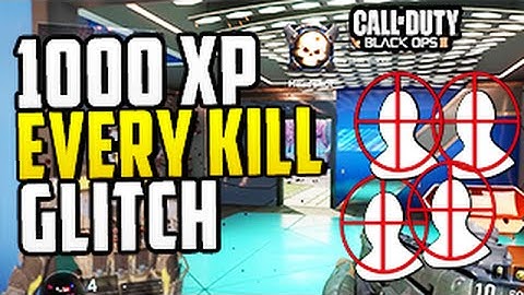 Black Ops 3: 1000+ XP EVERY Kill GLITCH! Rank Up Fast GLITCH! BO3 Multiplayer (1BILLION XP MATCH)