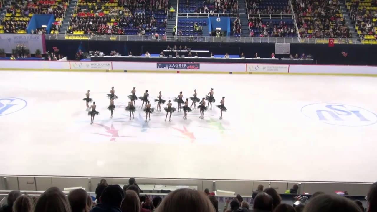WJSSC 2015 Zagreb - Team Spirit - Sweden 1 - Free Skating