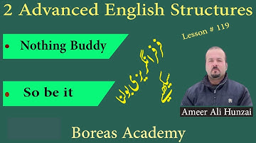 Advanced English structures | important English structures | phrasal verbs | Ameer Ali Hunzai