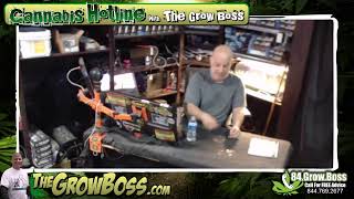 Grow Boss LIVE STREAM - stop killin your cannabis plants