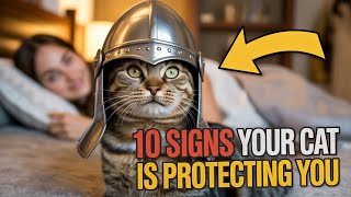 10 Strange Things Cats Do When They’re Protecting You