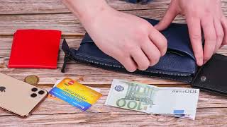 Огляд шкіряного чоловічого клатча CANPELLINI 21555