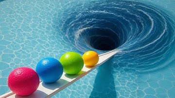 Marble Run Race ASMR 1000 Marbles Rain Gutter VS Mega Whirlpool ASMR Amakandu