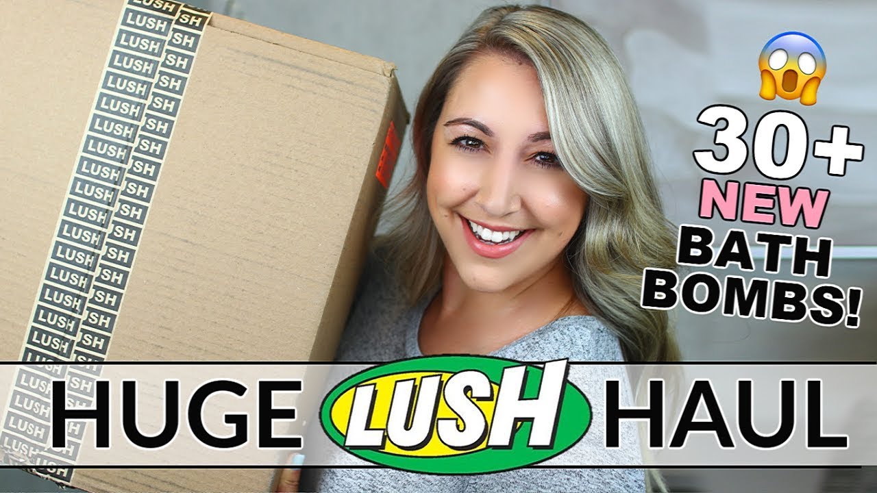 ULTIMATE LUSH BATH BOMB HAUL 30+ NEW Lush Bath Bombs Spring 2019
