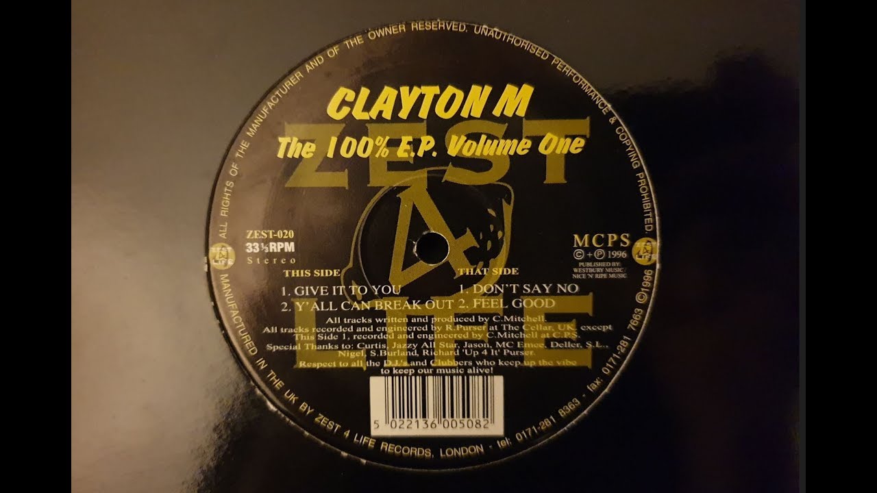 Clayton Mitchell - Don't Say No