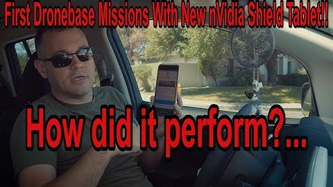 nVidia Shield Tablet + DJI Inspire 1 - First Missions!!