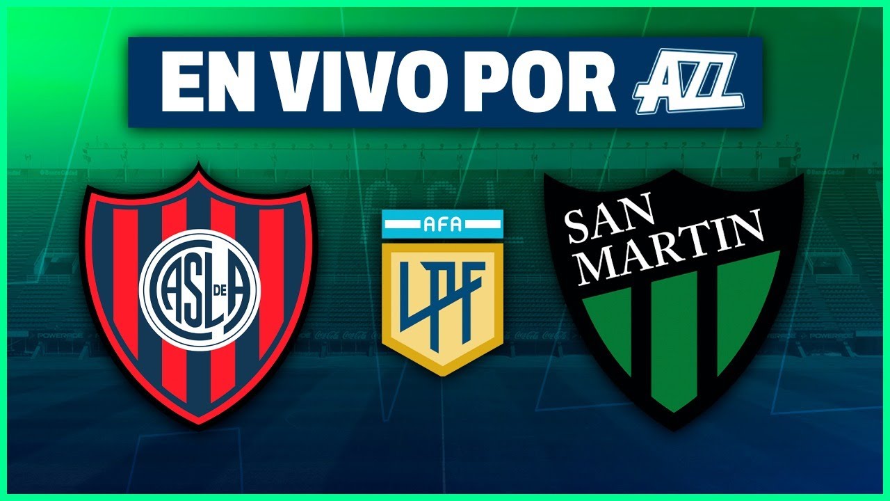 SAN LORENZO vs SAN MARTÍN DE SAN JUAN EN VIVO - GONZA ORELLANO desde el ...