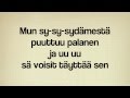 Robin - Puuttuva palanen, acoustic KARAOKE/INSTRUMENTAL version