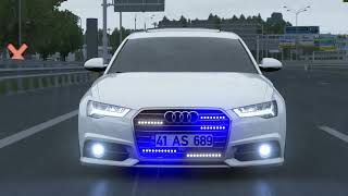 UZİ x CASHFLOW x ORGANİZE - KURTLAR VADİSİ | Assetto Corsa | AUDİ A6 | 4K Cinematic Video |