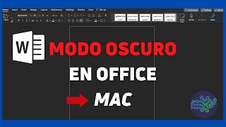 Como Cambiar MODO OSCURO en OFFICE WORD | PARA MAC  ✅ screenshot 2