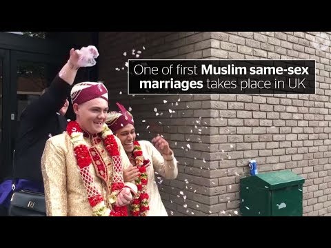 One of first Muslim same-sex marriages takes place in UK 