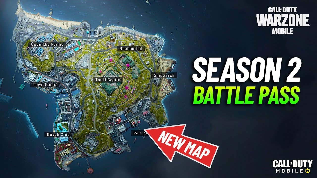 Season 2 Battle Pass & New BR MAP - Warzone Mobile