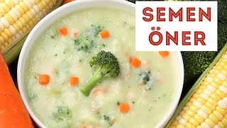 Kremalı Sebze Çorbası - Semen Öner
