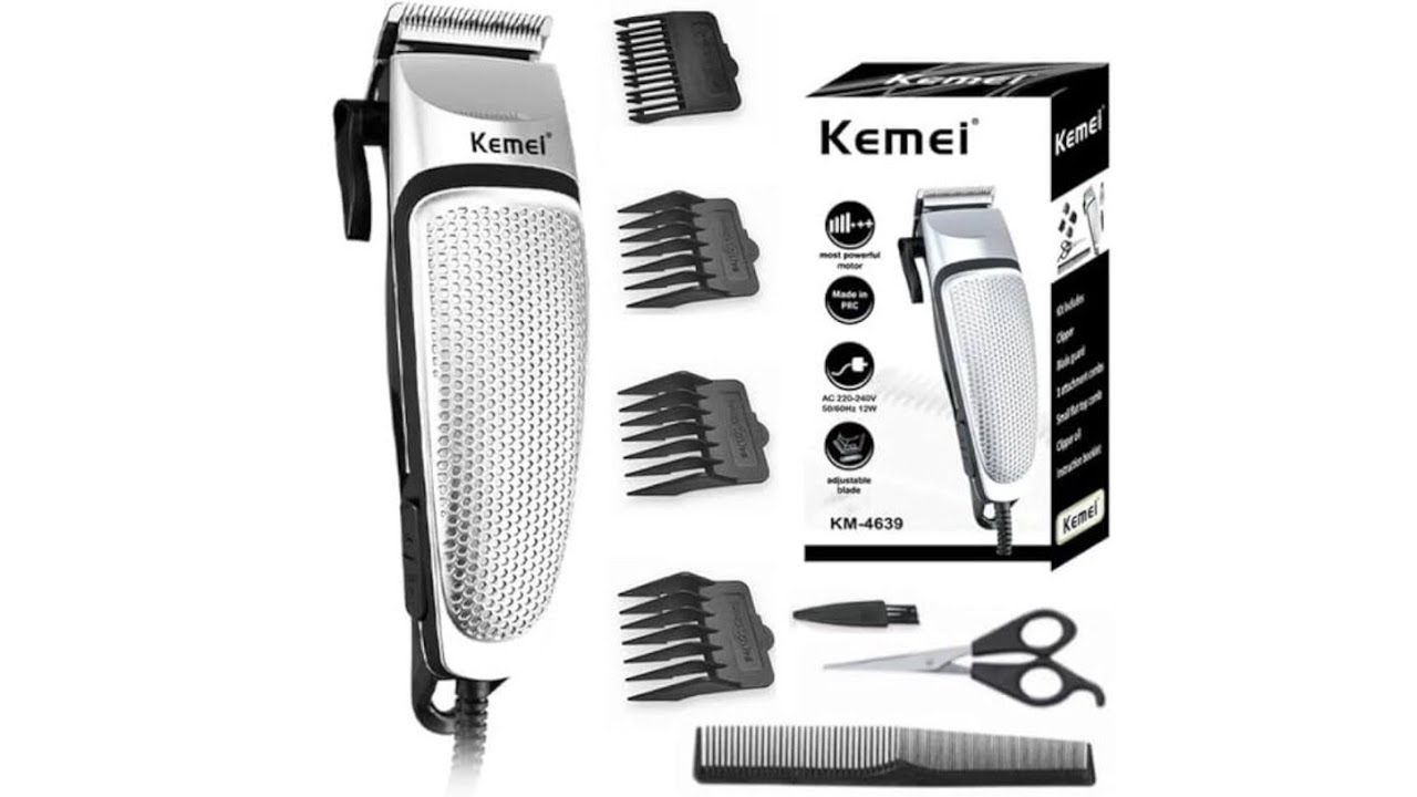 ماكينة الحلاقة كيمىkemei km 4639 اسوء اختيار من شركة كيمى