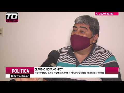 CLAUDIO MOYANO   PROYECTO PARA PRESUPUESTO PARA VIOLENCIA DE GENERO 09 10 20