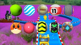 Going Balls VS Rollance Balls Action Ball Games New Race ❤️‍🩹 Part 301| Android/IOS Games  screenshot 1