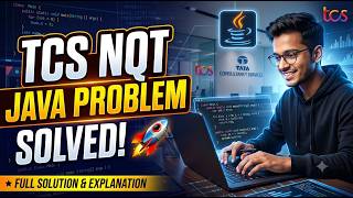 TCS NQT Most asked Java Problem | Part 1