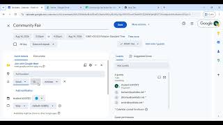 Google Calendar Lab Exam Level 2