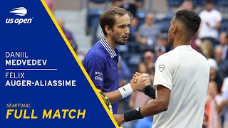 Daniil Medvedev vs Felix AugerAliassime Full Match | 2021 US Open Semifinal