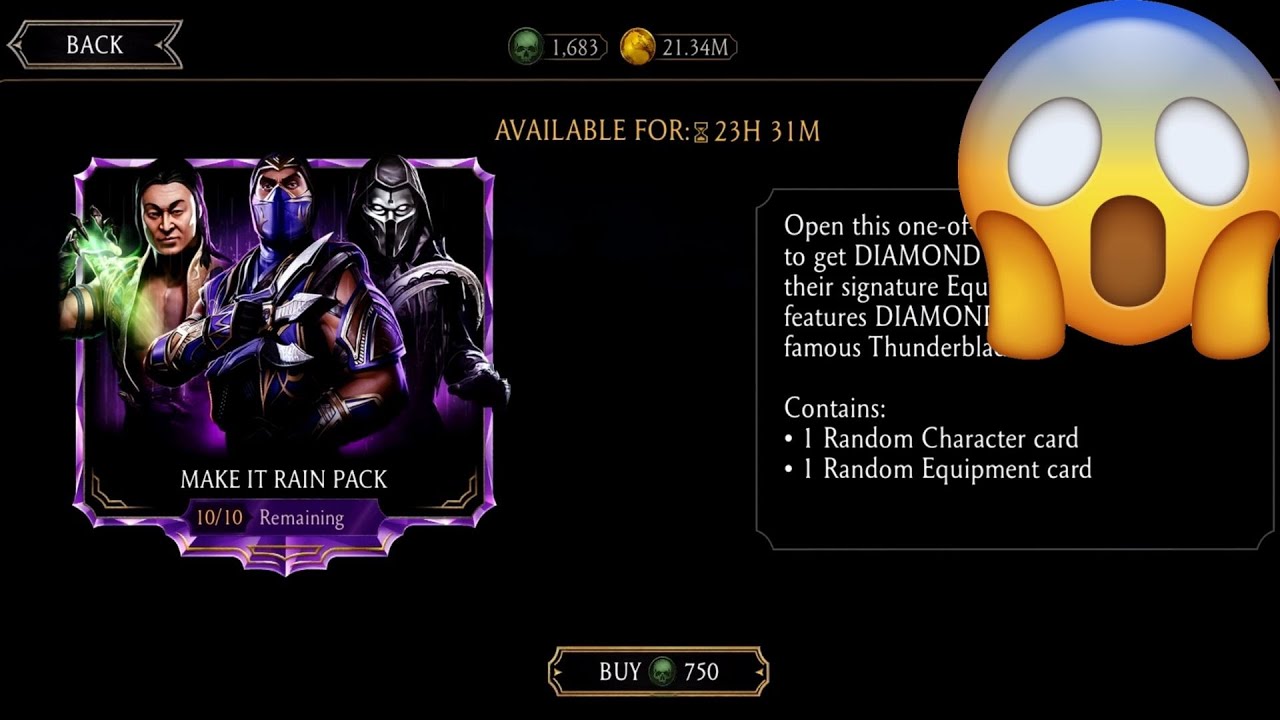 MAKE IT RAIN PACK OPENING