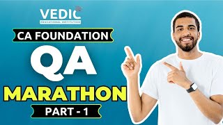 CA Foundation QA - Maths Marathon by VEDIC For CA CMA
