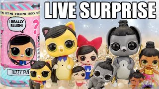 LOL Surprise INTERACTIVE LIVE PETS | L.O.L. Live Surprise Review | Bunny Hun + Fuzzy Fan Unboxing