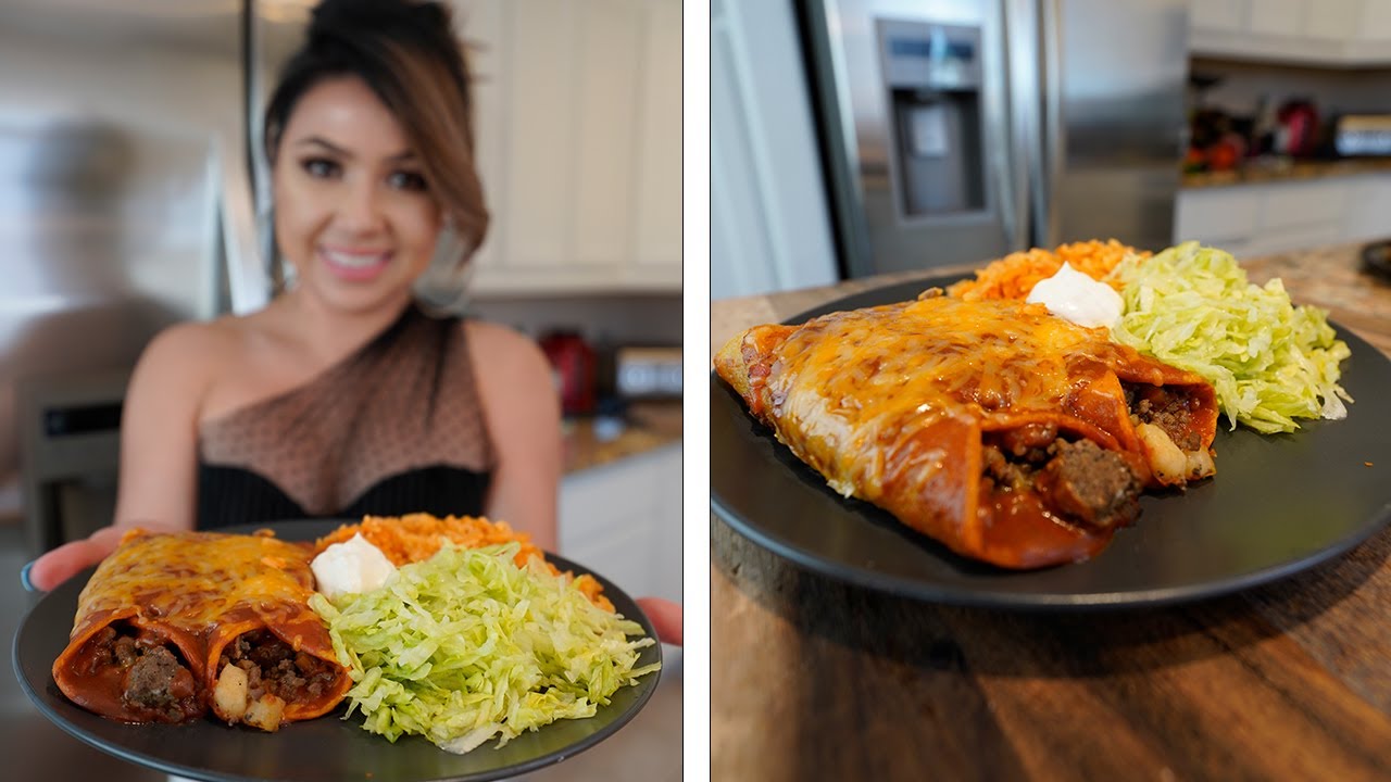 HOW TO MAKE THE BEST BEEF ENCHILADAS YouTube
