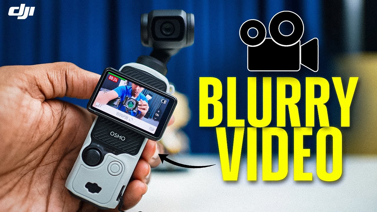 Как исправить размытое видео на моделях DJI Osmo Pocket прямо сейчас?