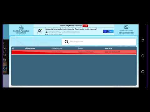3rd Step. How to edit and reopen a Household record