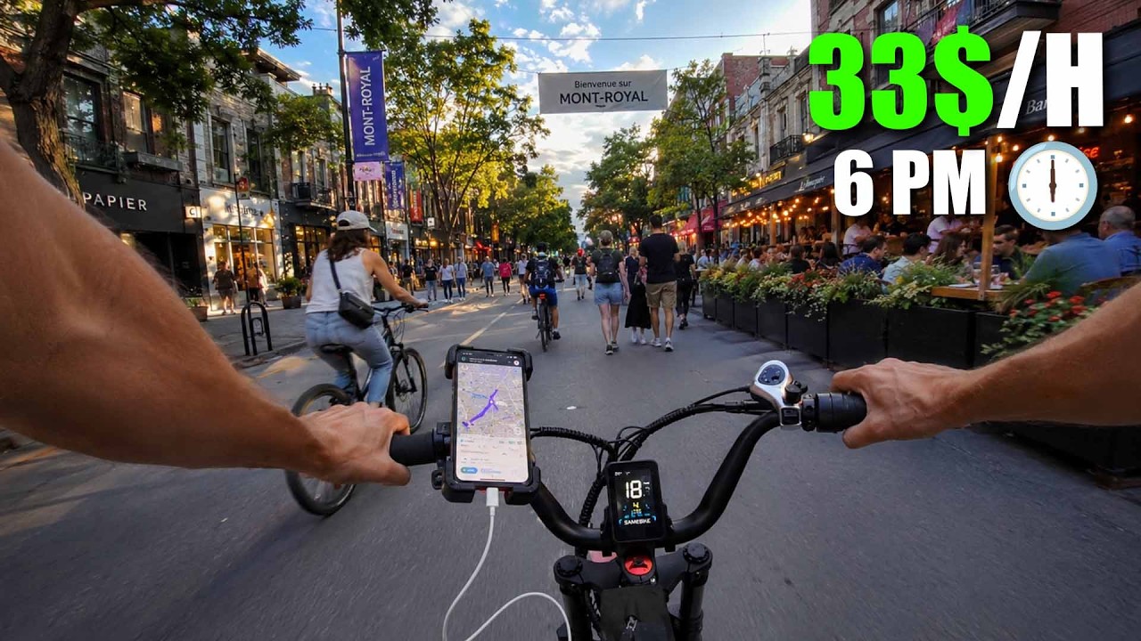+33$/H ! LIVRAISON À 6PM LA VEILLE D'UN JOUR FÉRIÉ! (C'est crazy!)