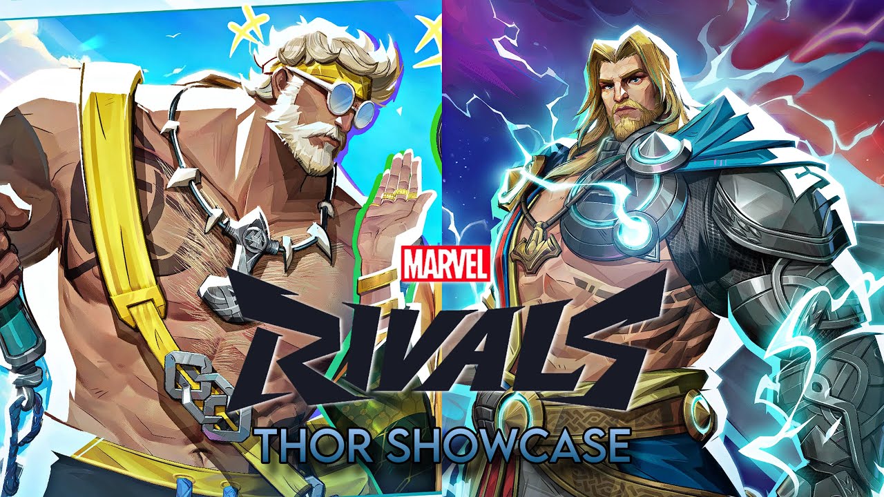 Marvel Rivals Thor Rune Skin Thor all skins showcase (4k) - Marvel Rivals - YouTube