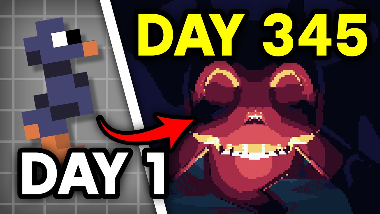 This is What 1 YEAR of Game Development Looks Like - YouTube
