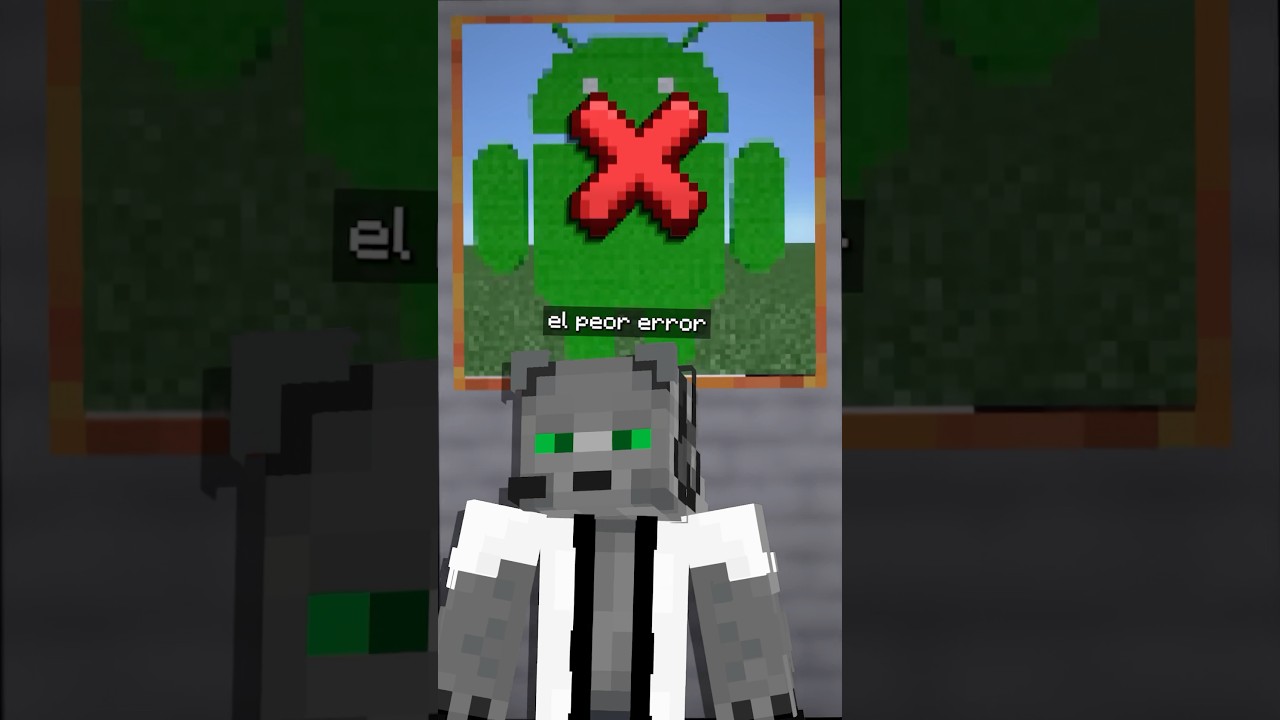 Peor ERROR de ANDROID Minecraft!!