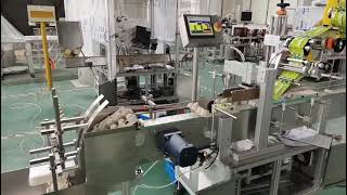 Paper egg box egg tray Sticker labeling machine solution