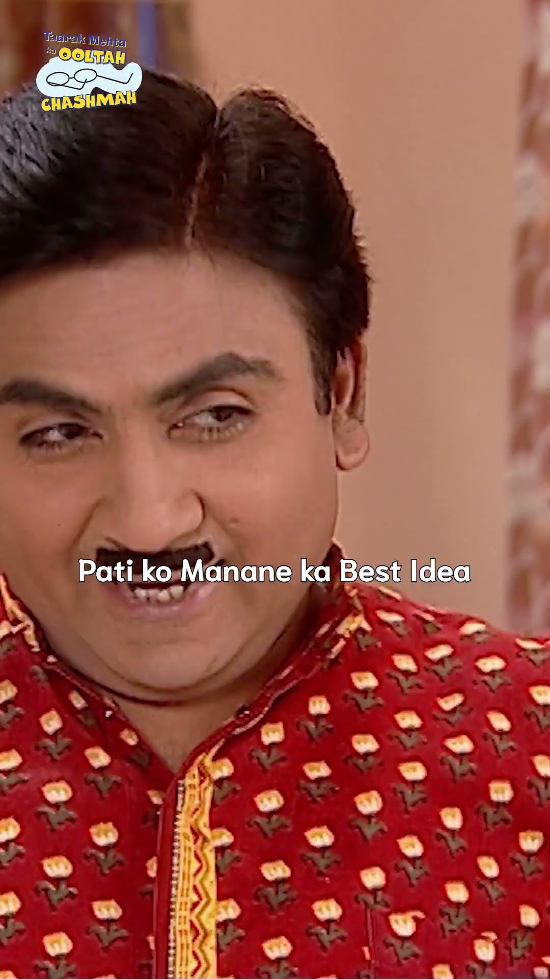 Pati ko manane ka best idea !  #tmkoc #funny #comedy #relatable #shorts #funnyshorts #daya #election