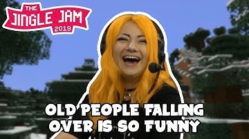 Yogscast stream Hardcore Minecraft but only the funny bits #2 - Jingle Jam 2019