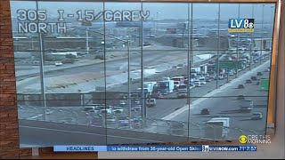 Crash on I-15 SB in North Las Vegas
