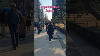 JALAN-JALAN ke Istana Kaisar Jepang. Kaya gini suasananya 🤗 #imperialpalace #tokyo