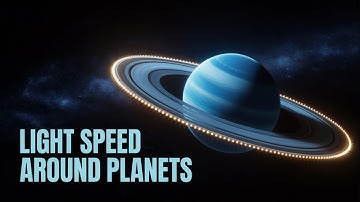⚡Light Speed ORBITING Planets🪐3D Visualized