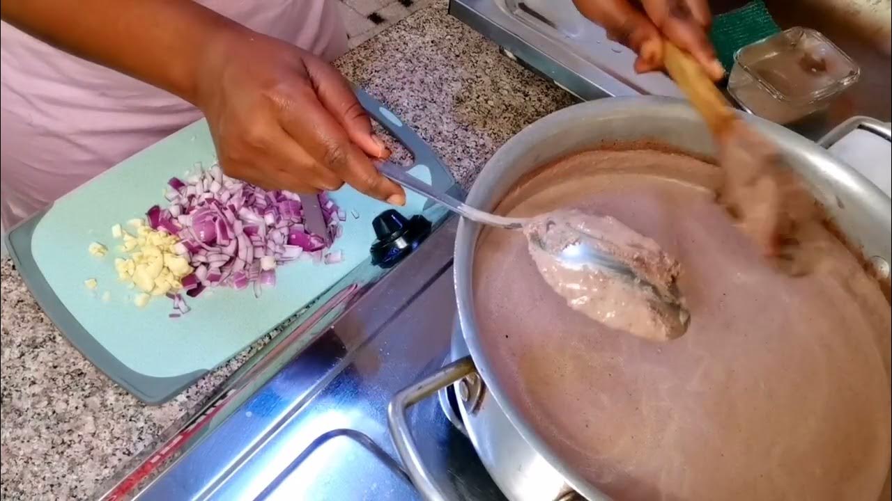 HOW TO COOK DRY FISH WITH G NUTS, African cooking. simple and easy