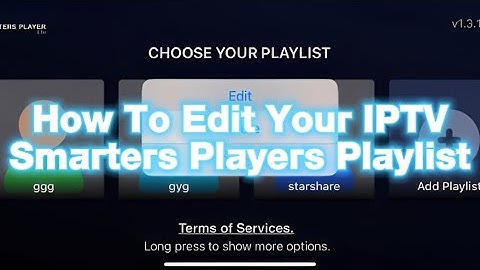 How to Edit an Existing Playlist in IPTV📺 Smarters Pro (Easy & Legal Tutorial)