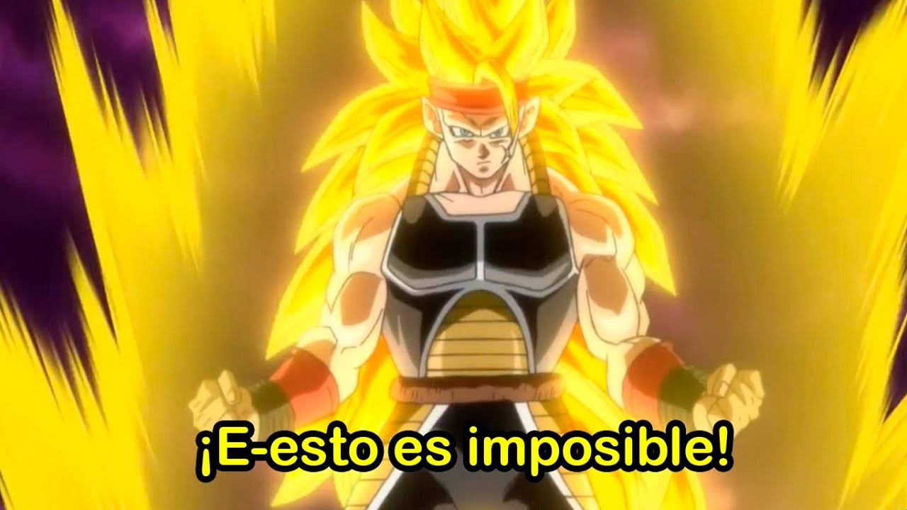 BARDOCK se transforma en SUPER SAIYAJIN 3 (Padre de Goku) - YouTube