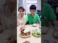How warm-hearted is the son, his love for his mother will never change #food #funny#comedy