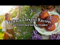 Foraged Spring Recipes: Lemon Thyme Cookies & Lilac Donuts 🍋 Cozy Country Living ASMR