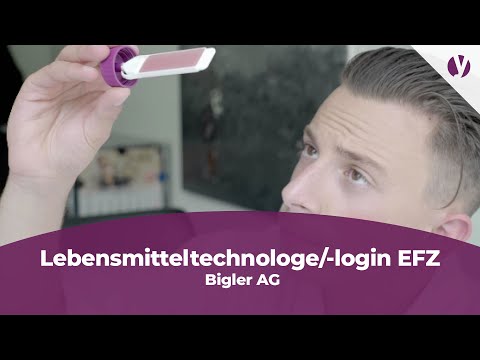 Lehre als Lebensmitteltechnologe/-login bei der Bigler AG
