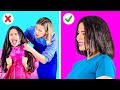 NO SCISSORS HAIR-SAVING HACKS YOU NEED TO TRY! || Funny And Useful Beauty Tips by 123 Go! Live