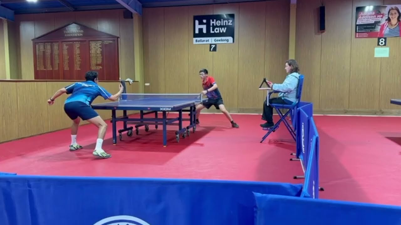 Ballarat Open 2025 – U1300 Final | Shanika (1124) vs Morgan (1295) | Table Tennis Match Play