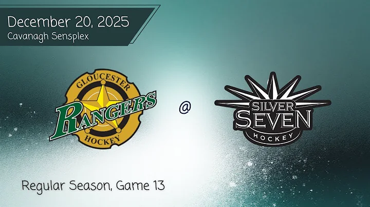 Dec. 20, 2025 - U11 A: Gloucester RANGERS @ Ottawa Valley SILVER SEVEN